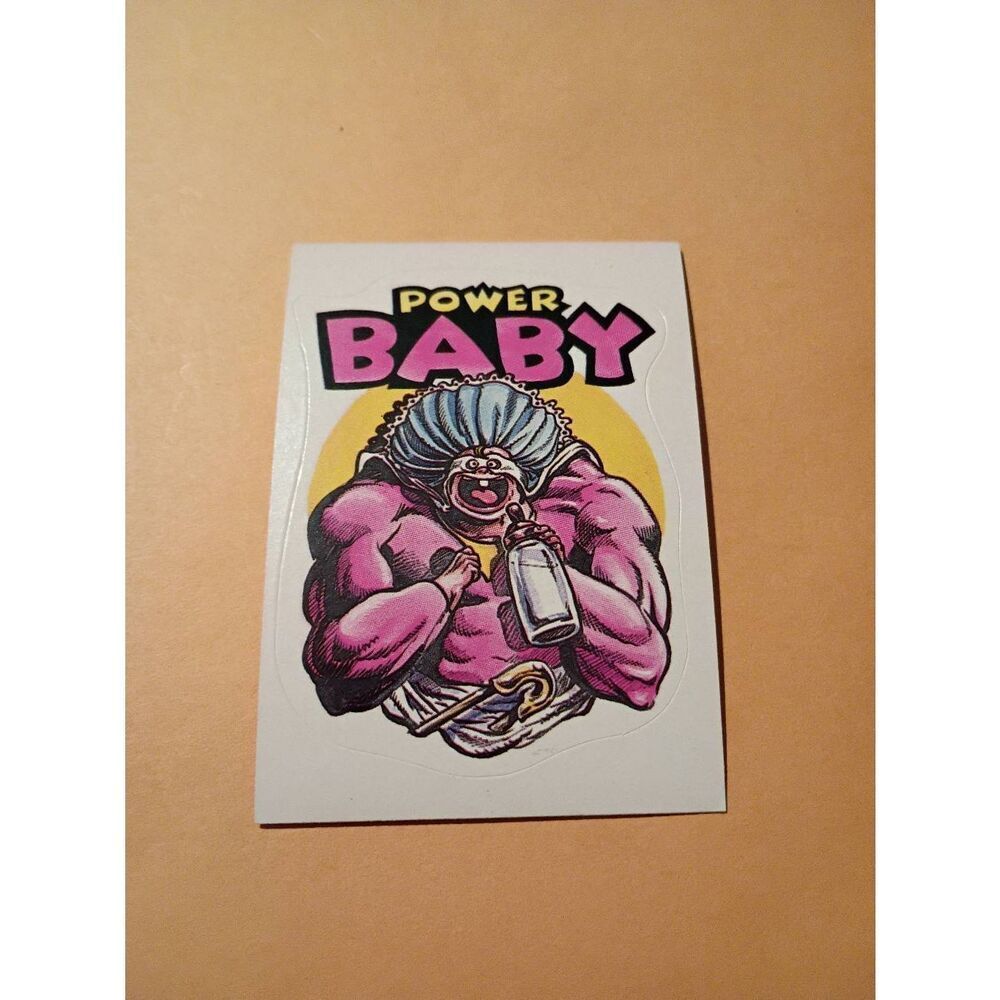 1983 General Mills Zero Heroes Trading Card Sticker Card Vintage #6